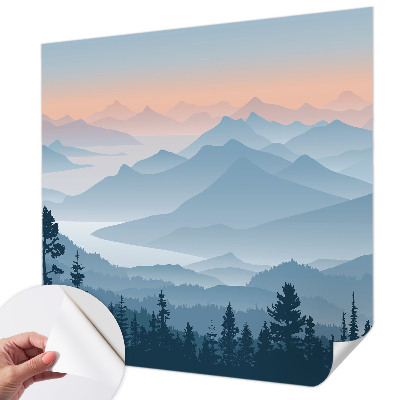 Dječja foto tapeta Planinska panorama