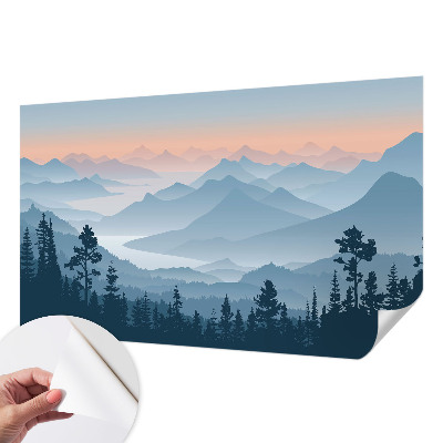 Dječja foto tapeta Planinska panorama
