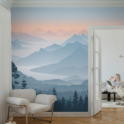Dječja foto tapeta Planinska panorama