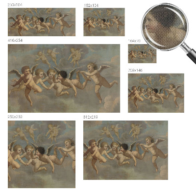 Foto tapeta za dječju sobu Anđeoske figure