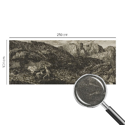 Dječja fototapeta Planinsko putovanje