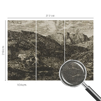Dječja fototapeta Planinsko putovanje