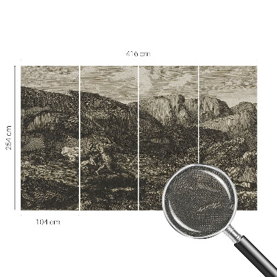 Dječja fototapeta Planinsko putovanje