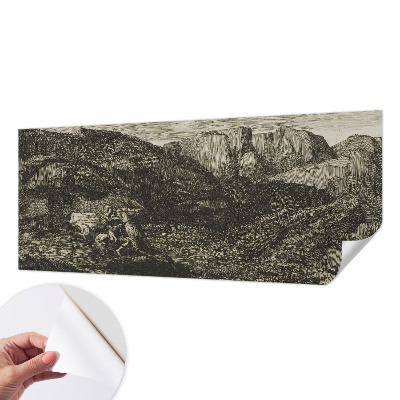 Dječja fototapeta Planinsko putovanje