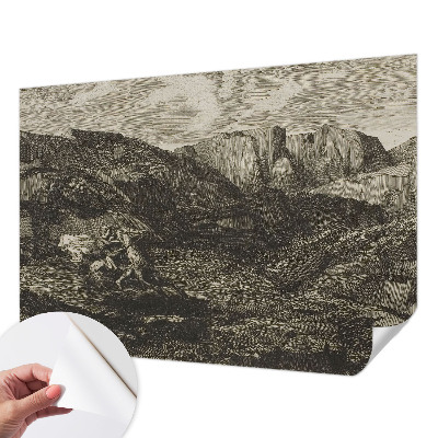 Dječja fototapeta Planinsko putovanje