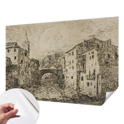 Foto tapeta za dječju sobu Panorama grada