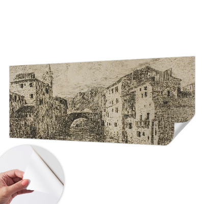 Foto tapeta za dječju sobu Panorama grada