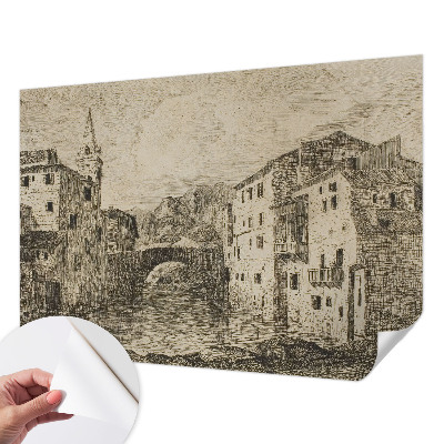 Foto tapeta za dječju sobu Panorama grada