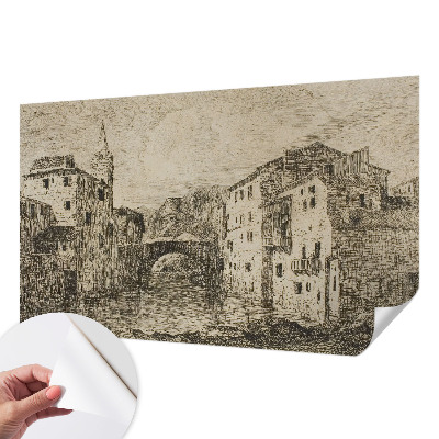 Foto tapeta za dječju sobu Panorama grada