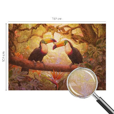 Fototapeta za dječju sobu Šareni tukani