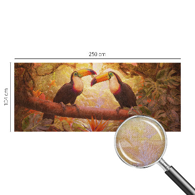 Fototapeta za dječju sobu Šareni tukani