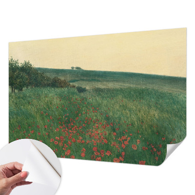 Samoljepljiva foto tapeta Polja maka