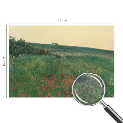 Samoljepljiva foto tapeta Polja maka