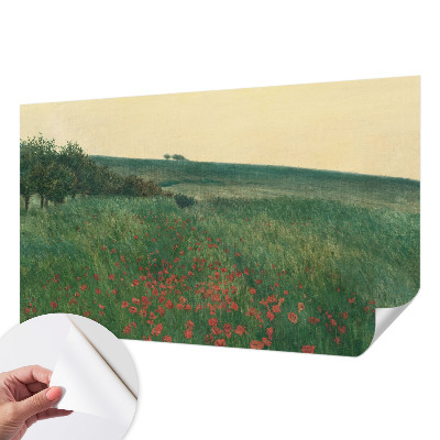 Samoljepljiva foto tapeta Polja maka