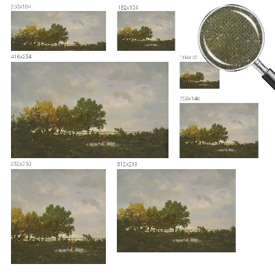 Samoljepljiva fototapeta za spavaću sobu Šumski krajolik