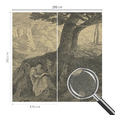 Fototapeta za dječju sobu Čitanje lika