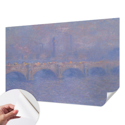 Samoljepljiva fototapeta Plavi most