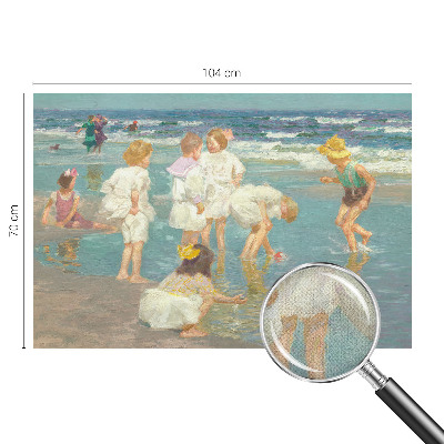Samoljepljiva fototapeta za spavaću sobu Djetinjstvo na plaži