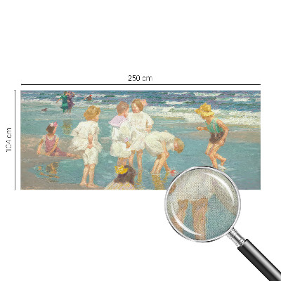 Samoljepljiva fototapeta za spavaću sobu Djetinjstvo na plaži