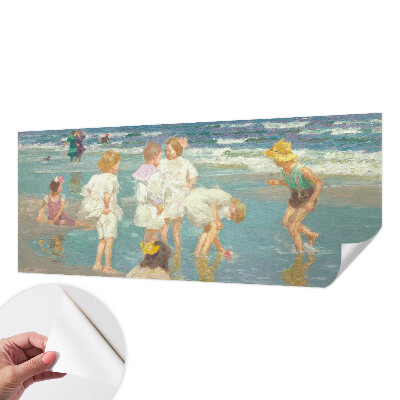 Samoljepljiva fototapeta za spavaću sobu Djetinjstvo na plaži
