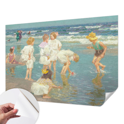 Samoljepljiva fototapeta za spavaću sobu Djetinjstvo na plaži