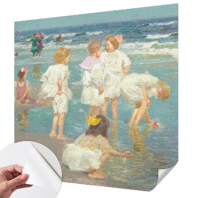 Samoljepljiva fototapeta za spavaću sobu Djetinjstvo na plaži