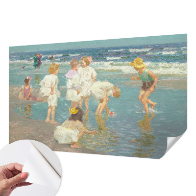 Samoljepljiva fototapeta za spavaću sobu Djetinjstvo na plaži