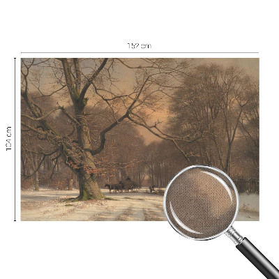 Dječja foto tapeta Zimski krajolik