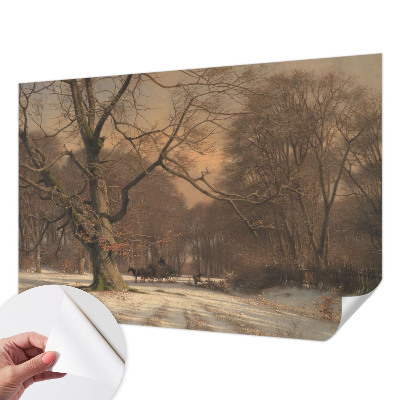 Dječja foto tapeta Zimski krajolik