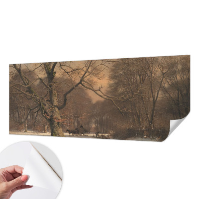Dječja foto tapeta Zimski krajolik