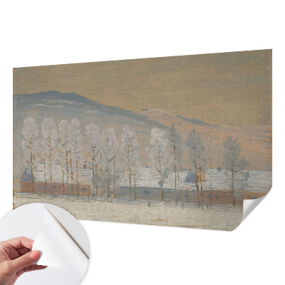 Foto tapeta s motivom zimskog krajolika