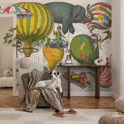 Zidna tapeta Putovanje balonom