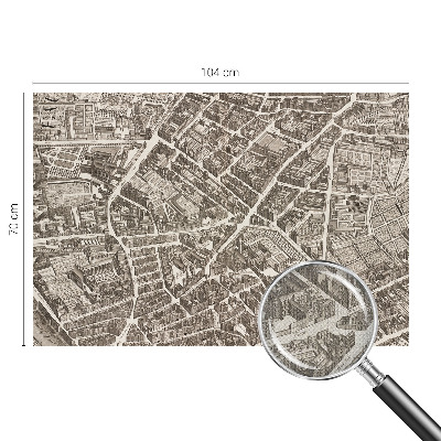 Samoljepljiva fototapeta Urbani labirint