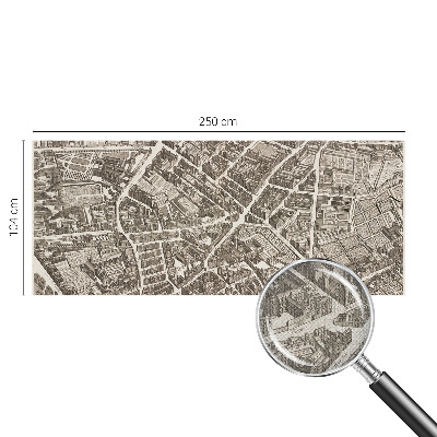 Samoljepljiva fototapeta Urbani labirint