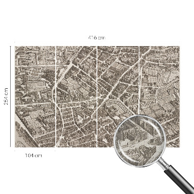 Samoljepljiva fototapeta Urbani labirint