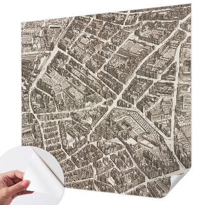 Samoljepljiva fototapeta Urbani labirint