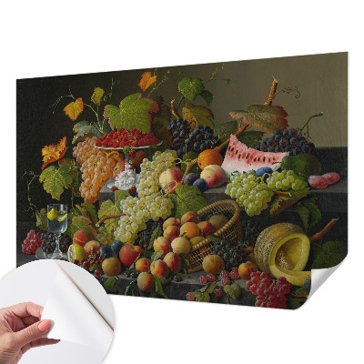 Foto tapeta za dječju sobu Sastav voća