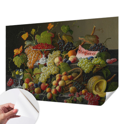 Foto tapeta za dječju sobu Sastav voća