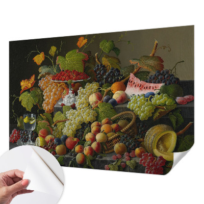 Foto tapeta za dječju sobu Sastav voća