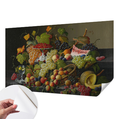 Foto tapeta za dječju sobu Sastav voća