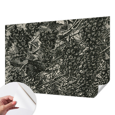 Dječja foto tapeta Otisak grožđa