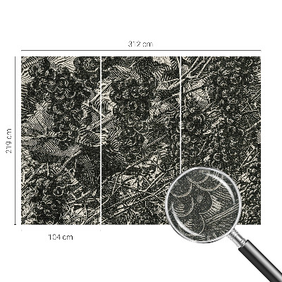 Dječja foto tapeta Otisak grožđa