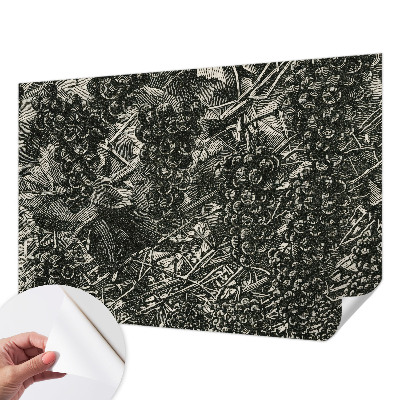 Dječja foto tapeta Otisak grožđa