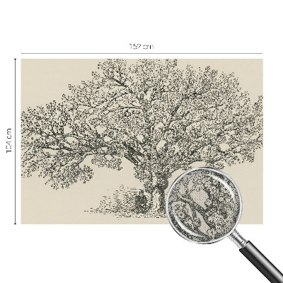 Fototapeta za dječju sobu Ilustracija stabla