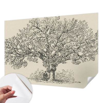 Fototapeta za dječju sobu Ilustracija stabla