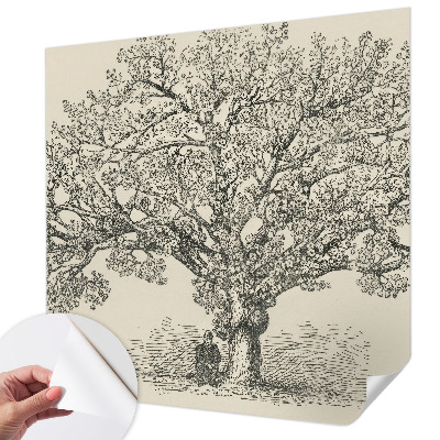 Fototapeta za dječju sobu Ilustracija stabla