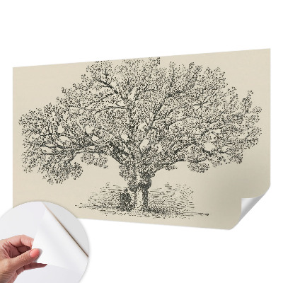Fototapeta za dječju sobu Ilustracija stabla