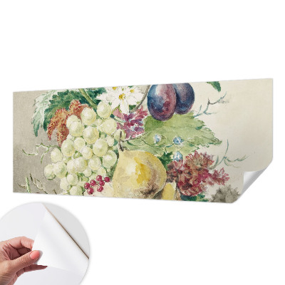 Fototapeta s motivom cvijeća i voća