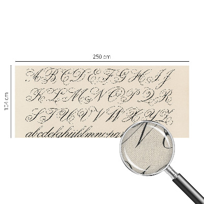 Dječja foto tapeta Kaligrafsko pisanje