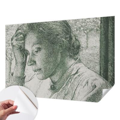 Dječja foto tapeta Refleksivna žena